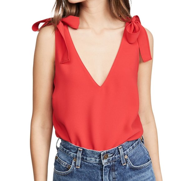 [NWT] Amanda Uprichard Women's Josephina Top xs - Picture 2 of 4